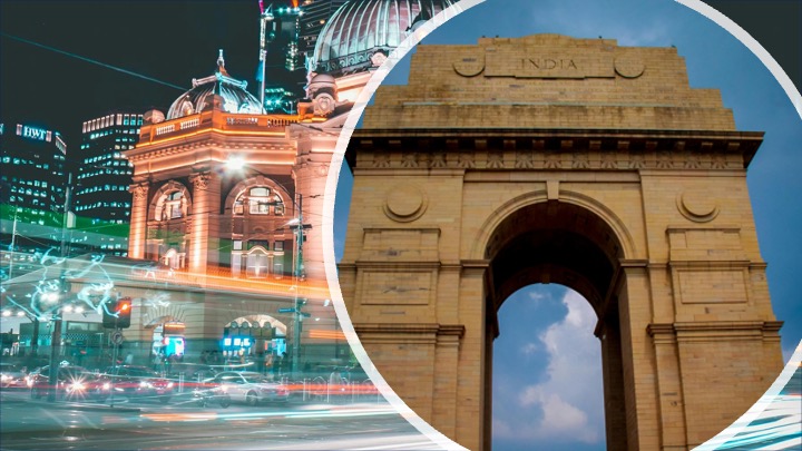 Iconic images from Melbourne and Bangalore