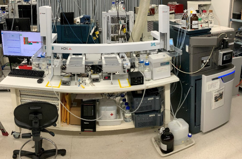 Agilent 6545 QTOF in the lab